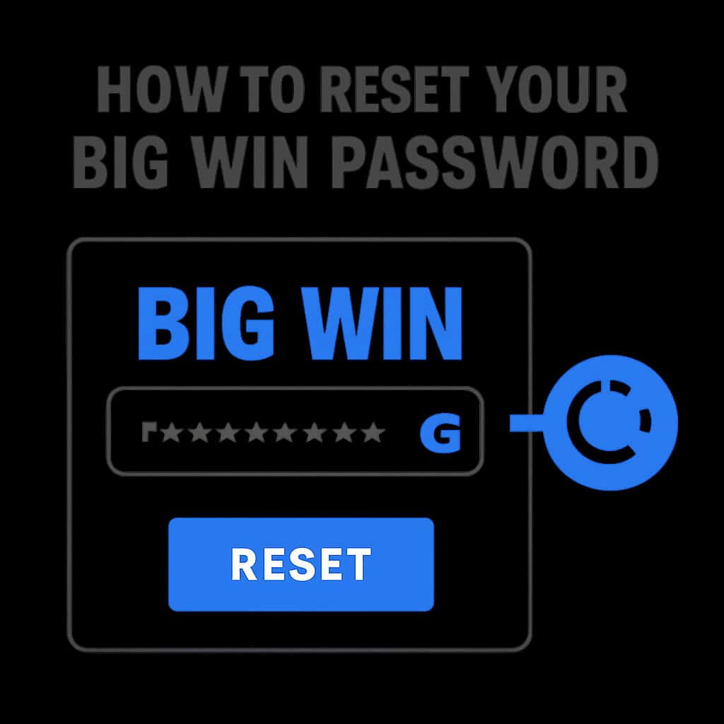 An educational diagram showing steps involved in resetting a password.