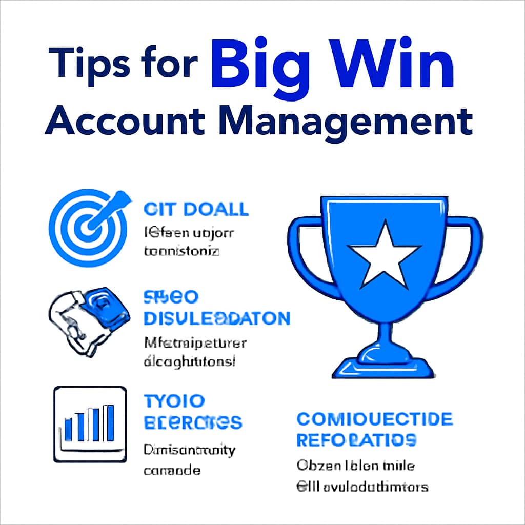 An educational diagram on managing a Big Win account.