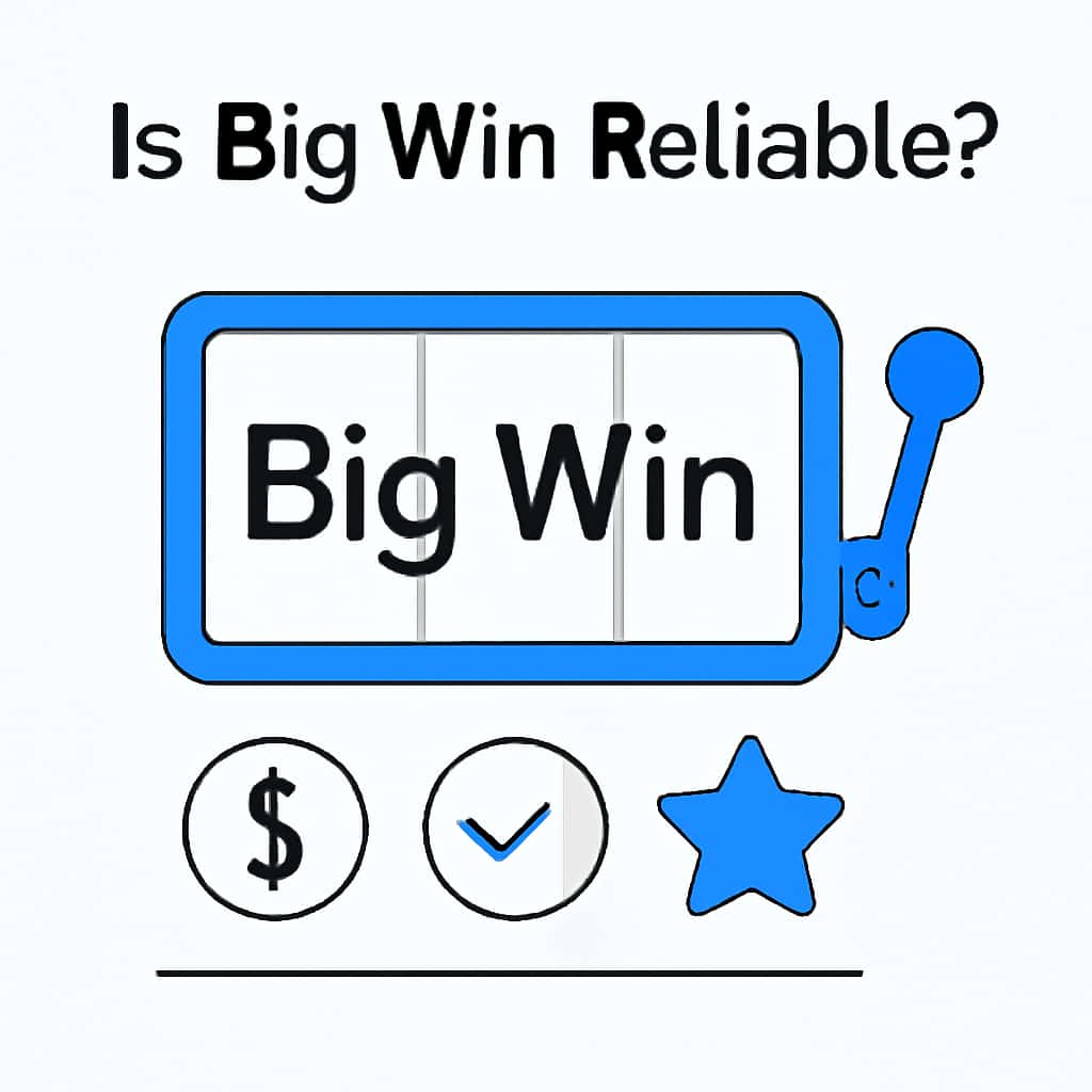 Illustration of the key components of reliability in the Big Win platform.