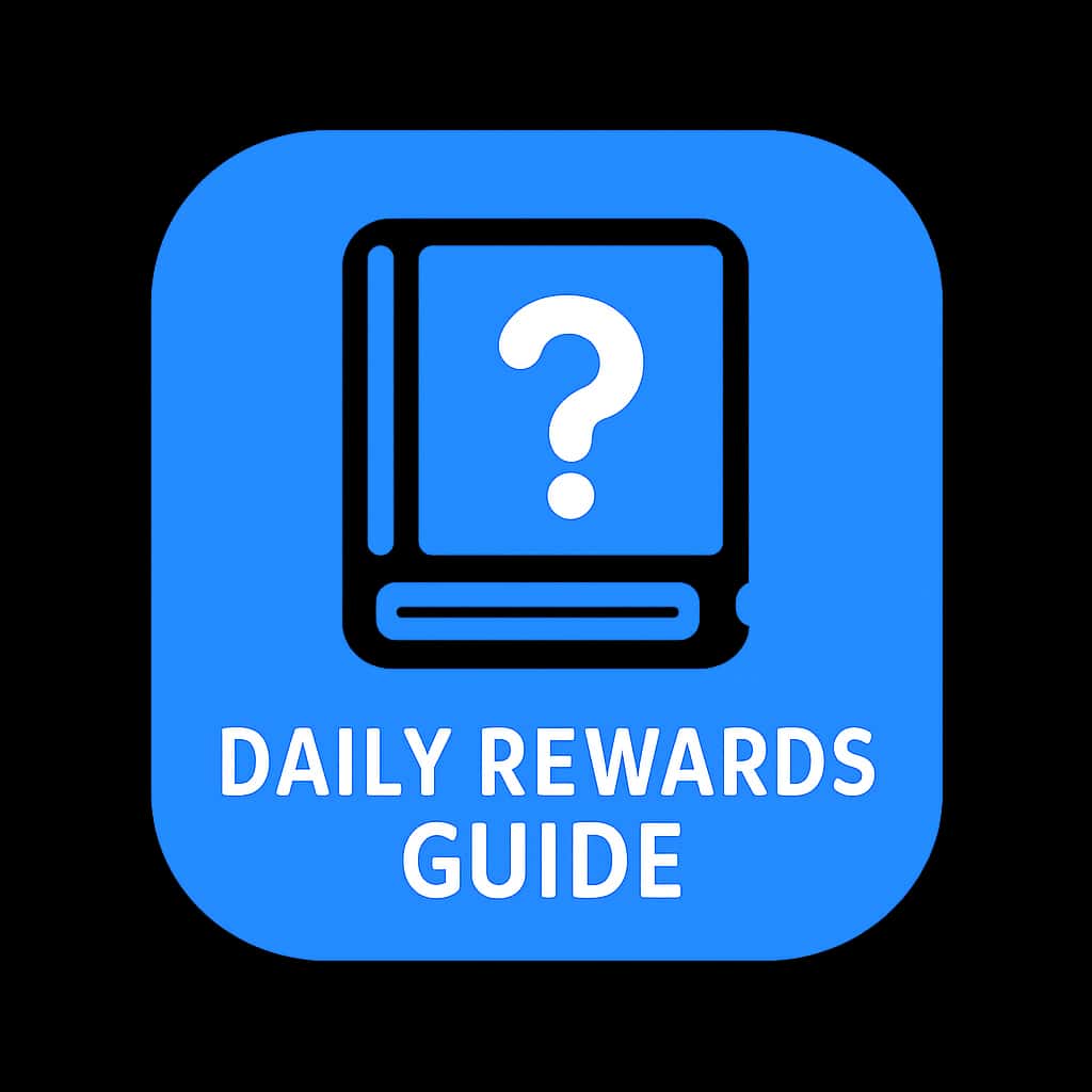 An icon symbolizing the Big Win Daily Rewards Guide, designed for clarity and professionalism.